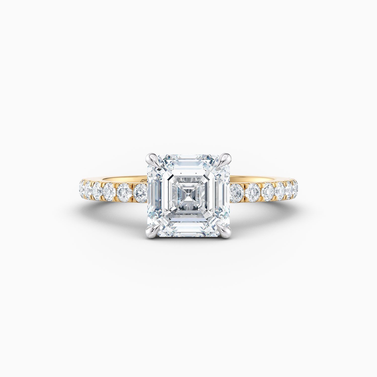 Yellow Gold Cora Asscher Solitaire