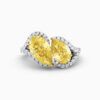 A Guide to Canary Yellow Diamond Engagement Rings by Nick Ireland